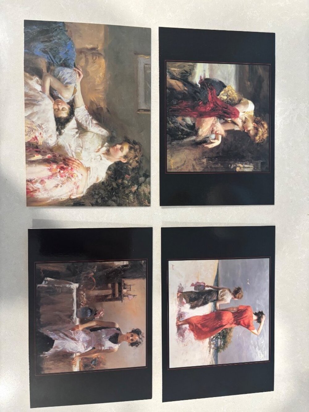 Pino Daeni Love & Romance Greeting Cards Box Set 19 Cards Remaining Art Collecti - Picture 8 of 8